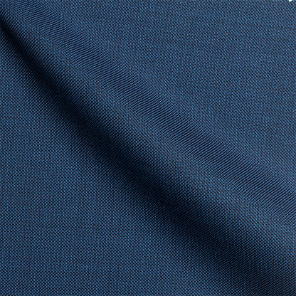 Blauer Dreiteiler aus 100% Schurwolle